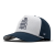 Navy / White